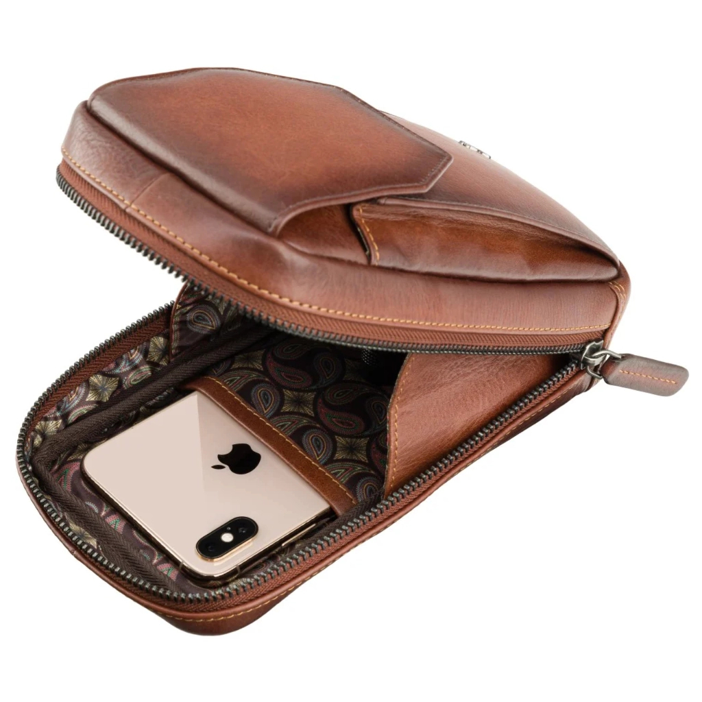 Сумка Visconti AT45 Alex Burnish Tan (AT45 B/TAN) - зображення 8