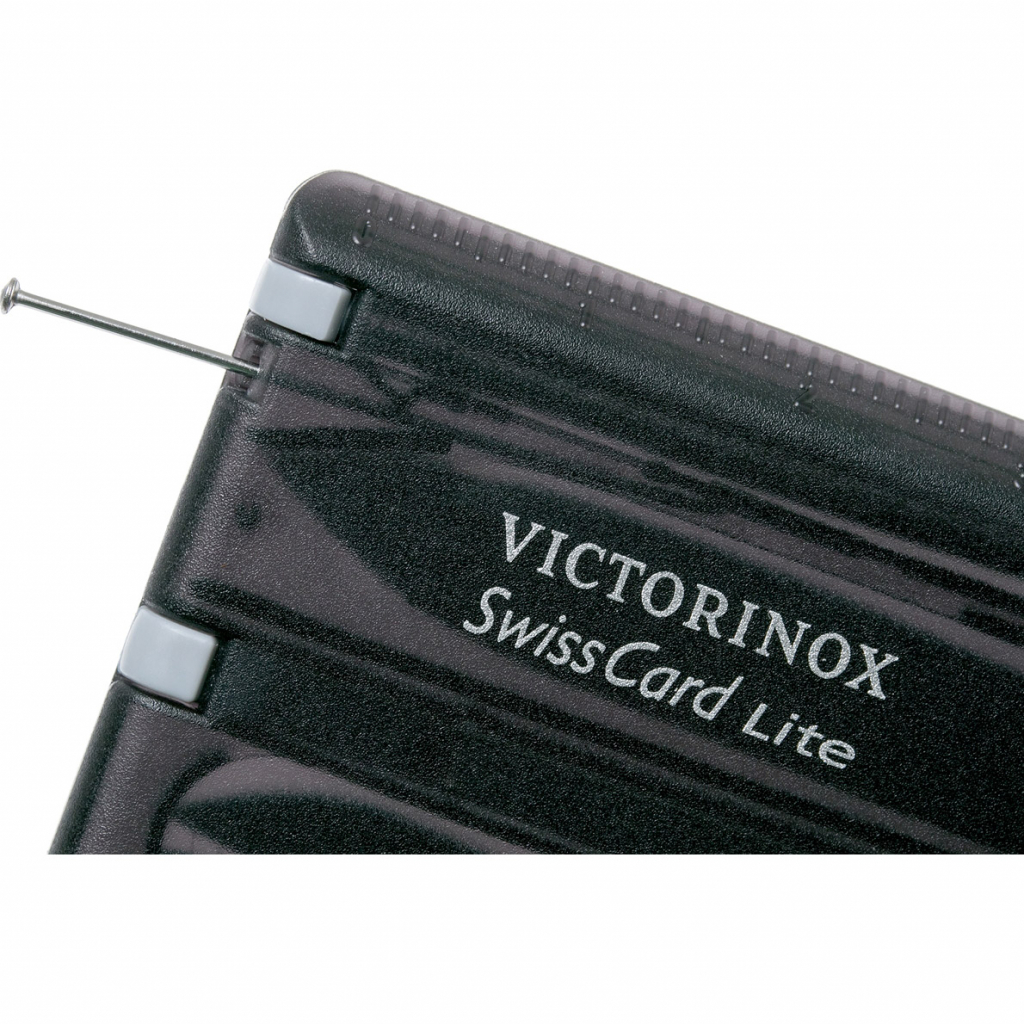 Мультитул Victorinox SwissCard Lite Transparent Black Blister (0.7333.T3B1) - зображення 3
