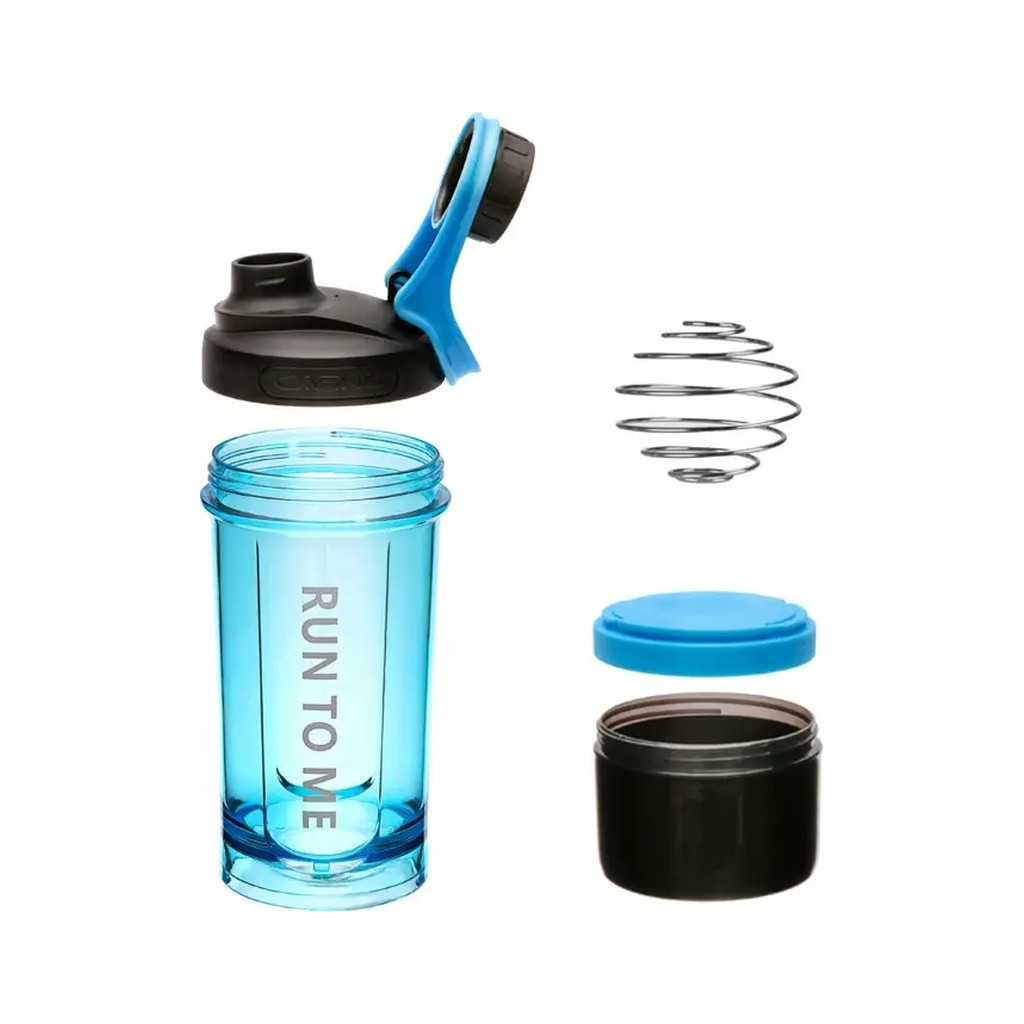 Шейкер спортивний Casno 600 мл KXN-1199 з вінчиком Синій (KXN-1199_Blue) - зображення 2