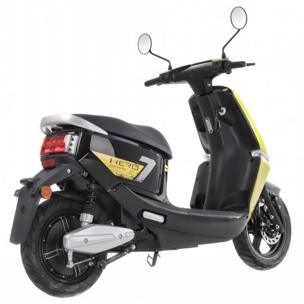 Електроскутер Yadea S-Like (black-yellow) - зображення 5