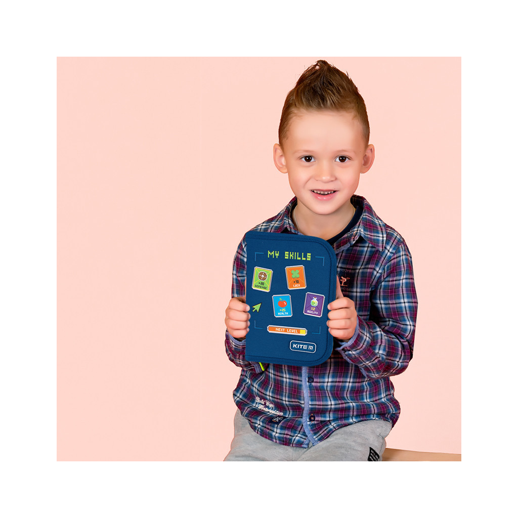 Пенал Kite 621 Next Level відділення, 1 відворот (K24-621-6) - зображення 7