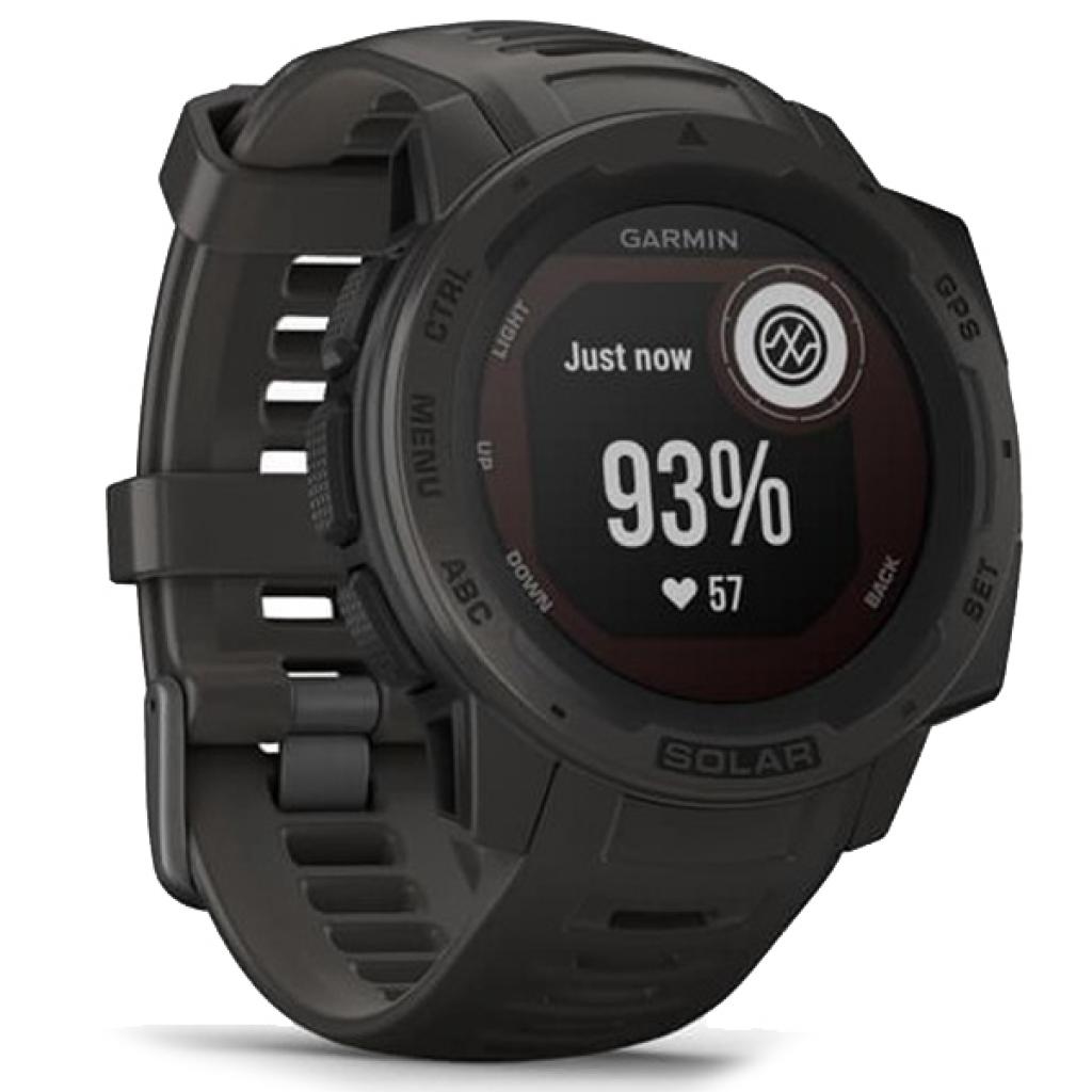 Смарт-годинник Garmin Instinct Solar, Graphite (010-02293-00) - зображення 3