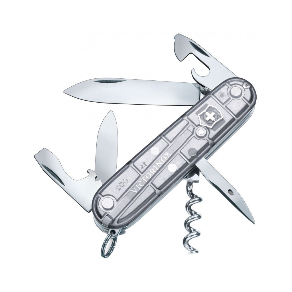 Ніж Victorinox Spartan Transparent Silver Blister (1.3603.T7B1) - зображення 1