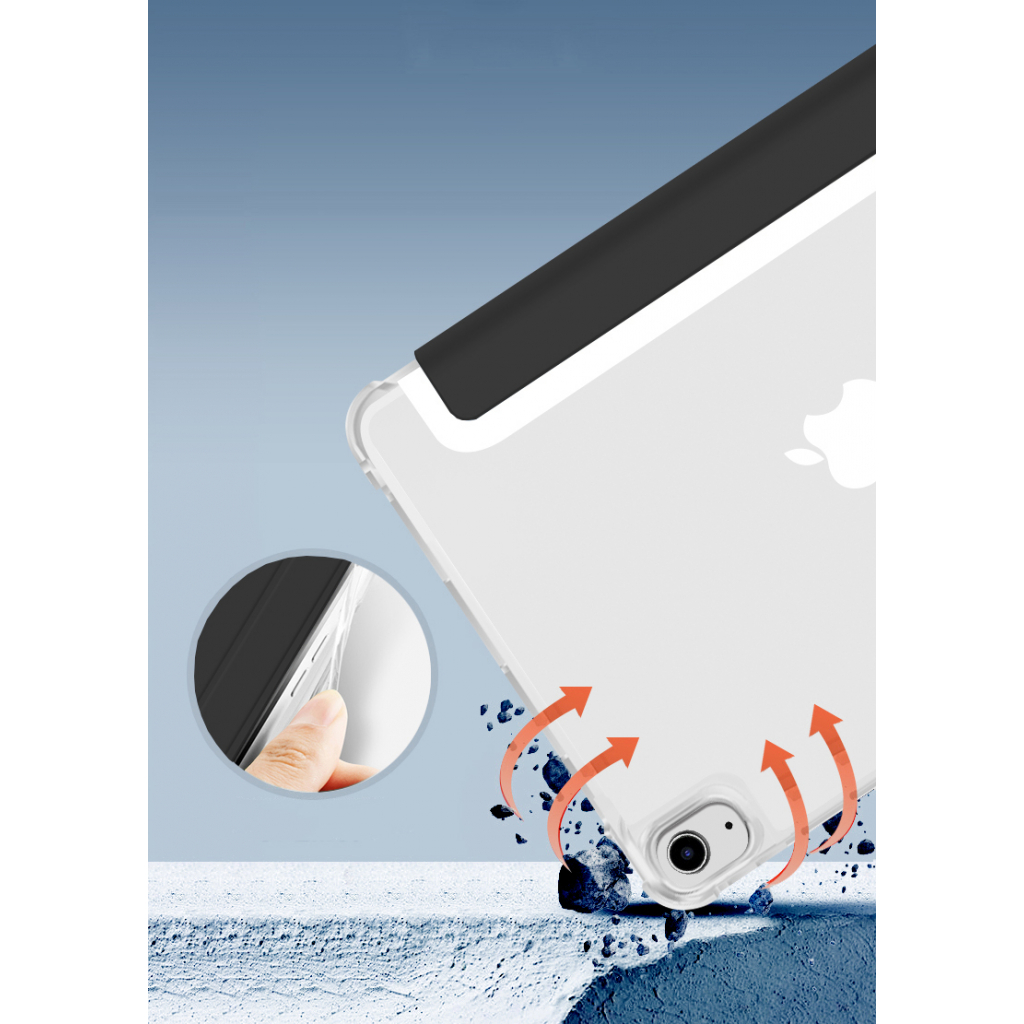 Чохол до планшета BeCover Soft Edge Pencil Apple iPad mini 6 2021 Black (706803) - зображення 4