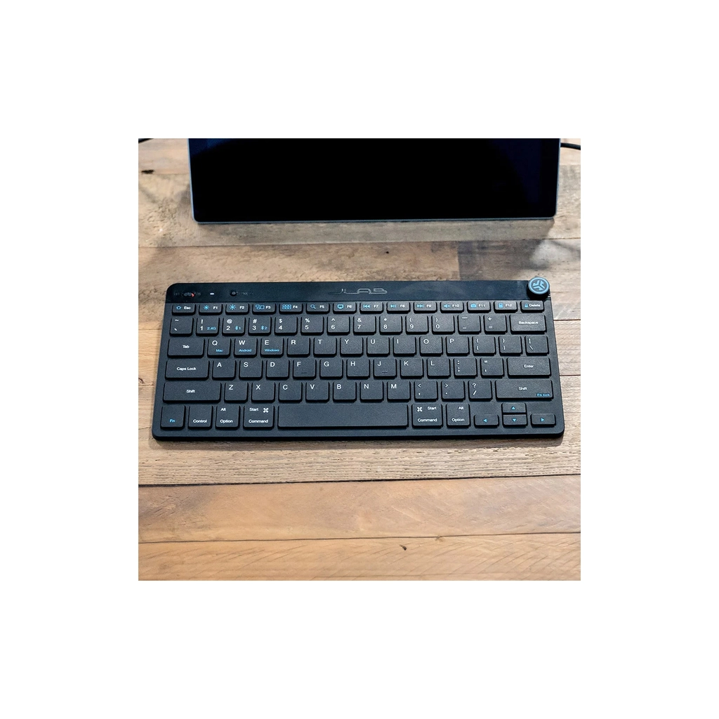 Клавіатура Jlab GO Bluetooth/Wireless Black (IEUKGOKEYBRBLK4) - изображение 9