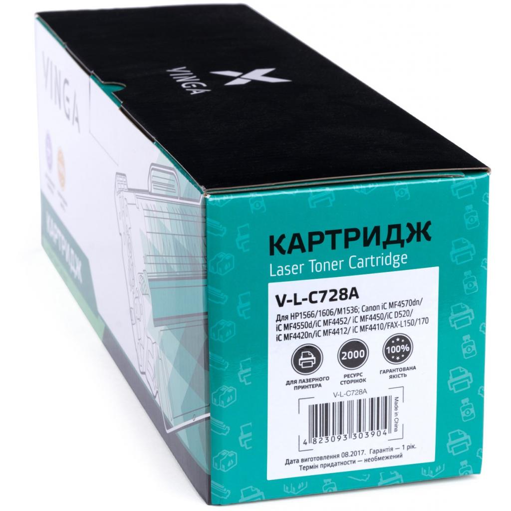 Картридж Vinga CANON 728/726 (V-L-C728A) - зображення 3
