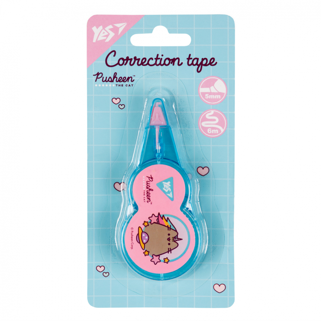 Коректор Yes стрічковий Pusheen.Cat 5мм х 6м (340114) - изображение 3