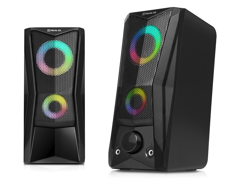 Акустична система REAL-EL S-107 Black  - зображення 6
