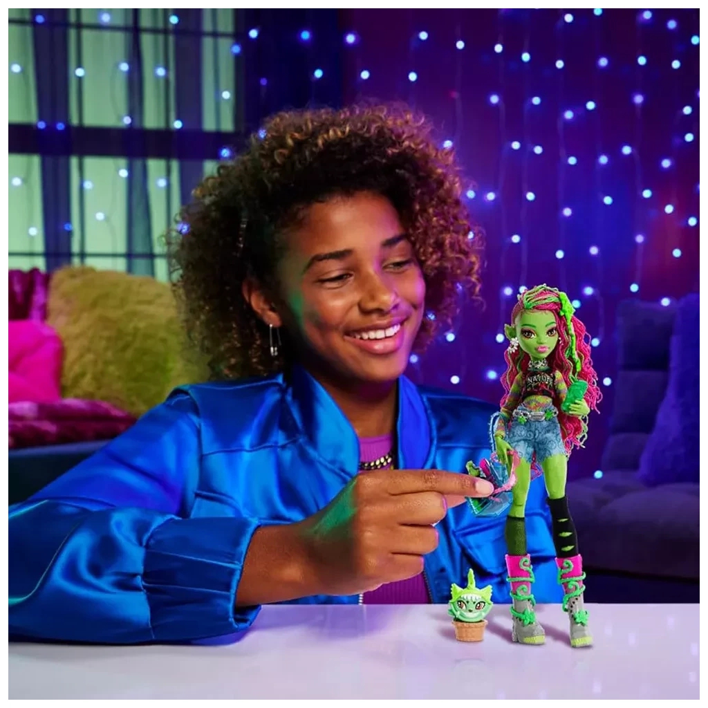 Лялька Monster High Монстро-класика Венера (HRP81) - зображення 6
