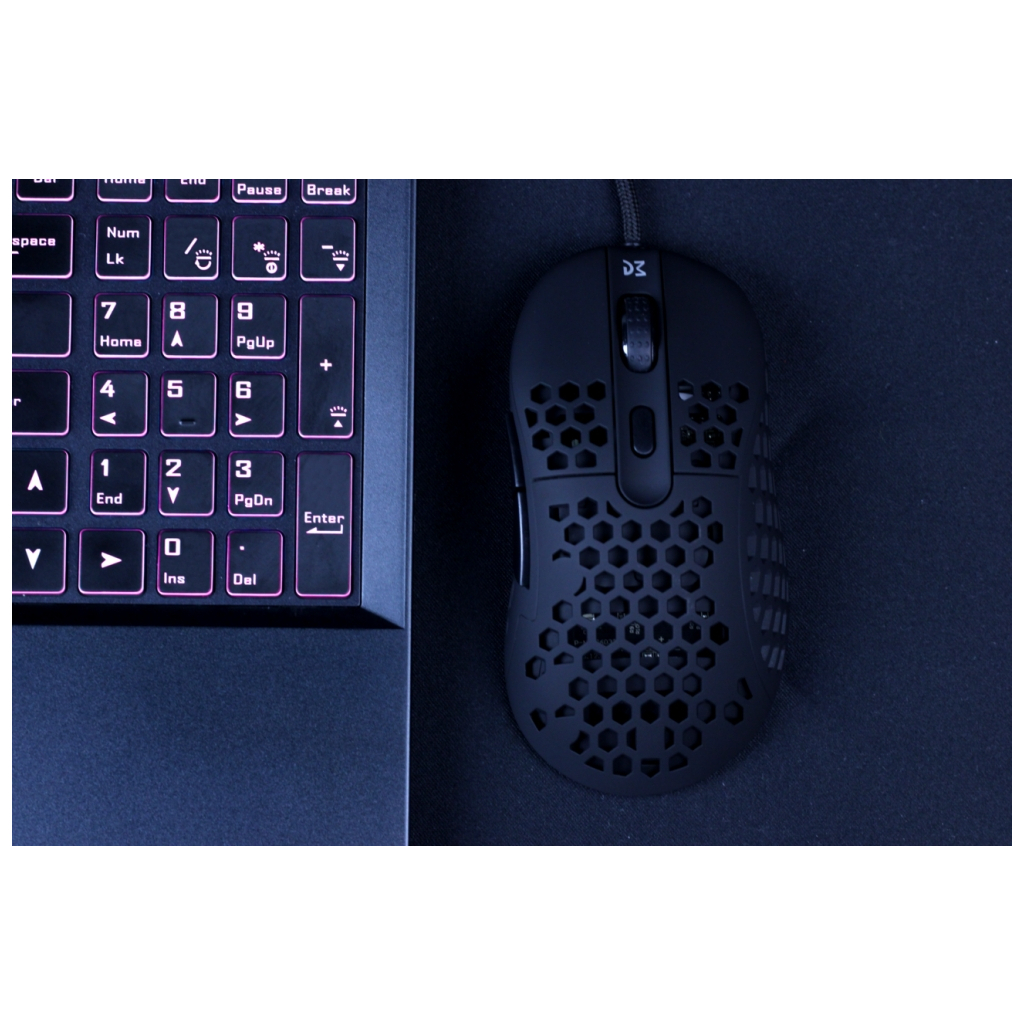 Мишка Dream Machines DM6 Holey Black (DM6_HOLEY) - зображення 7
