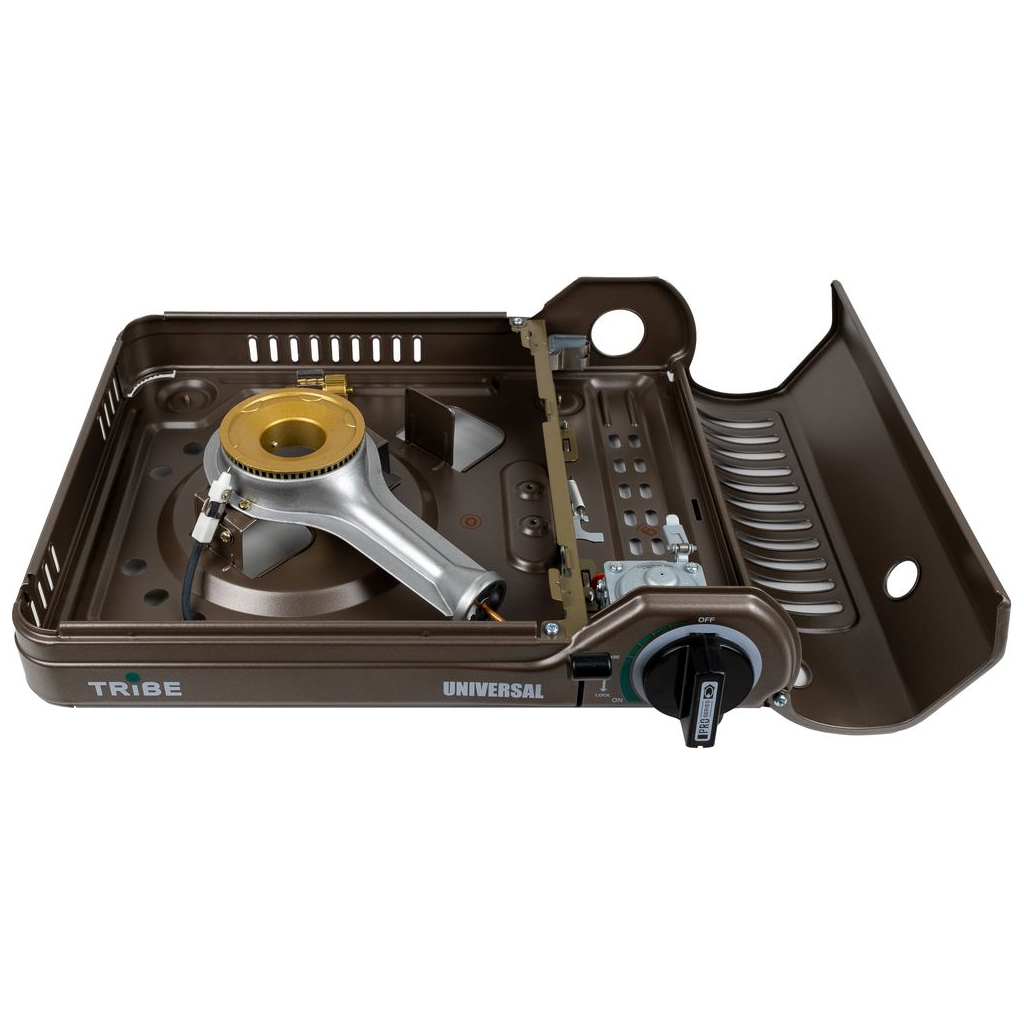 Портативна газова плитка Tribe Universal Grey (T-HD-0003-grey) - зображення 3