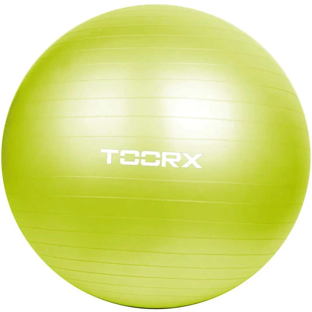 М'яч для фітнесу Toorx Gym Ball 65 cm Lime Green (AHF-012) (929487) - изображение 1