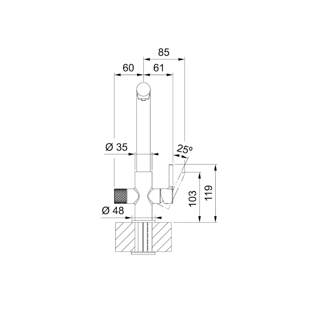 Змішувач Franke Lina L Clear Water (120.0730.802) - изображение 8