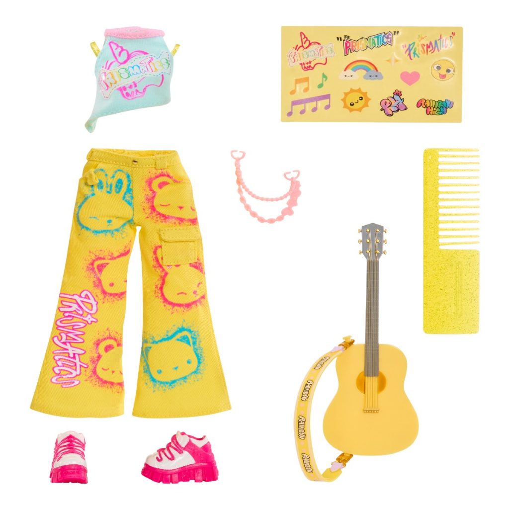 Лялька Rainbow High Junior High Rockband Санні (565628) - зображення 5