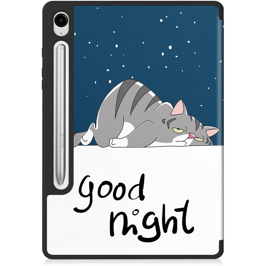 Чохол до планшета BeCover Flexible TPU Mate Samsung Tab S9 (SM-X710/SM-X716)/S9 FE (SM-X510/SM-X516B) 11.0" Good Night (712535) - зображення 2