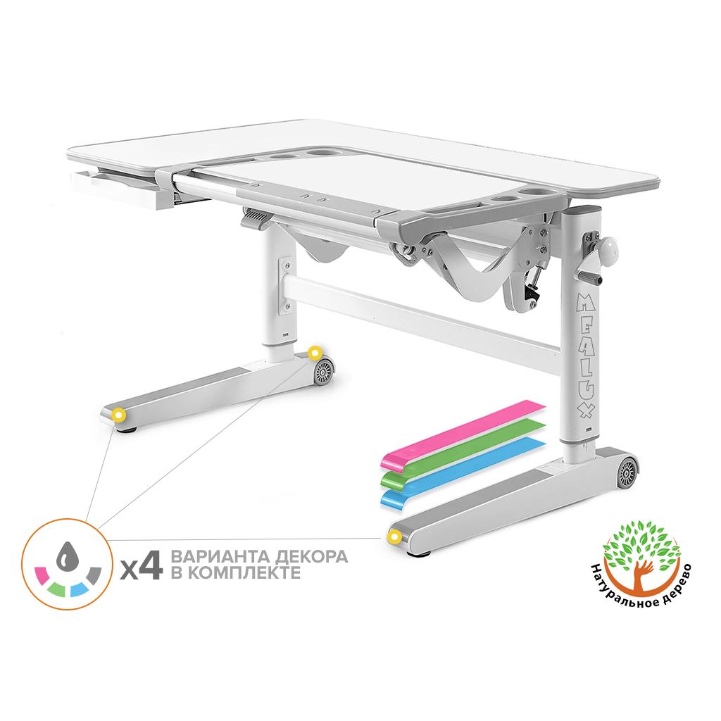 Парта Mealux Kingwood Multicolor W (BD-820 W/MC) - зображення 1