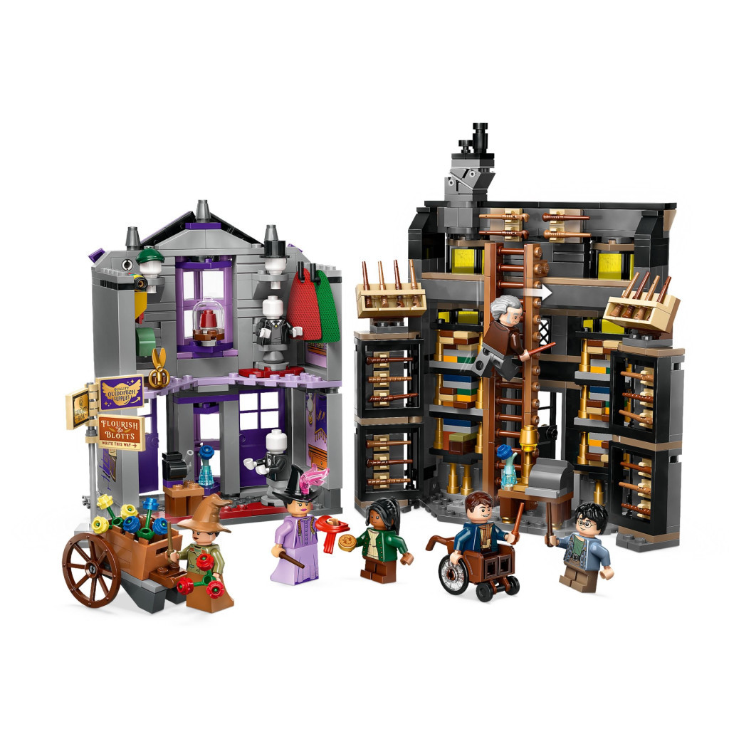 Конструктор LEGO Harry Potter Крамниці Олівандера й мантій від Мадам Малкін (76439) - зображення 3