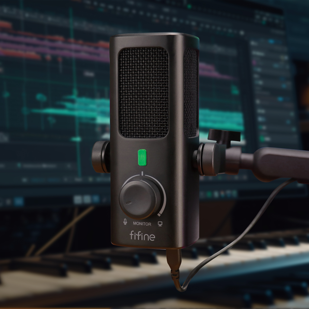 Мікрофон Fifine Profile 3 USB Black (Profile3) - зображення 12