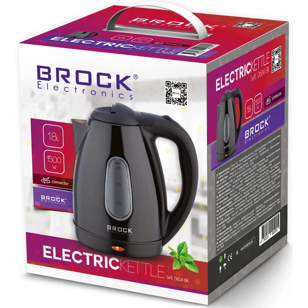 Електрочайник Brock WK 0604 BK - зображення 2