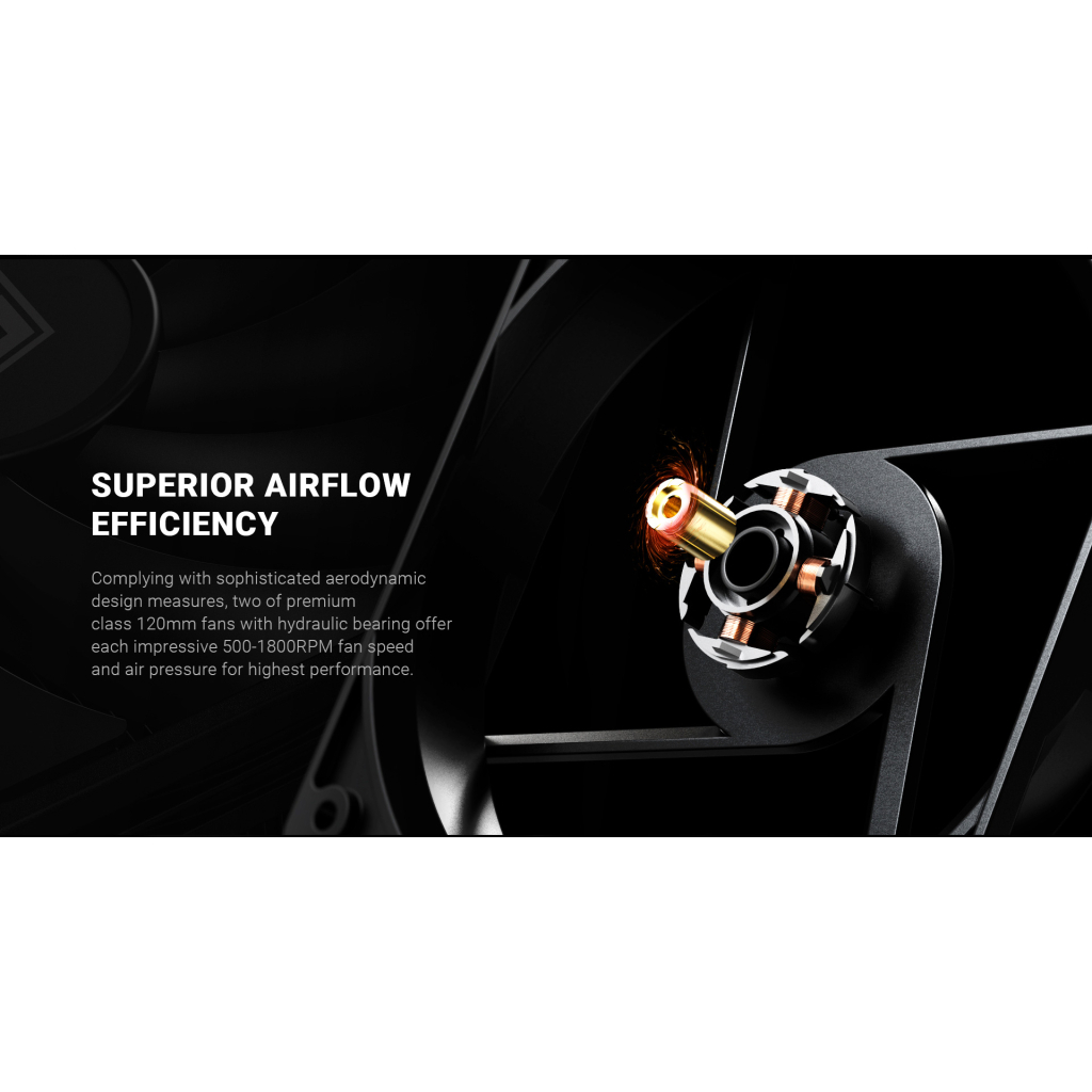 Кулер до процесора ID-Cooling SE-206-XT Full Black - зображення 12