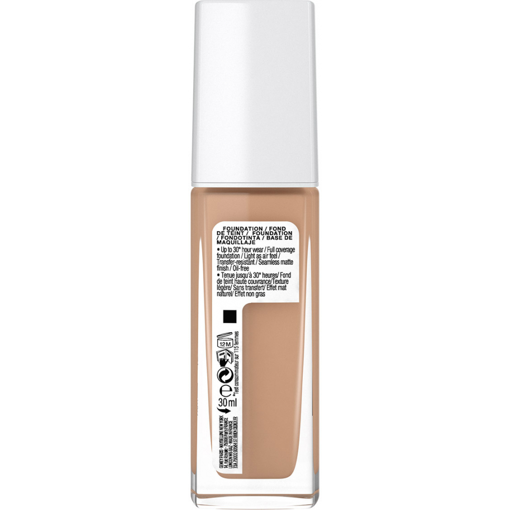 Тональний крем Maybelline New York Super Stay 30H 21 - Nude Beige 30 мл (3600531632410) - зображення 3