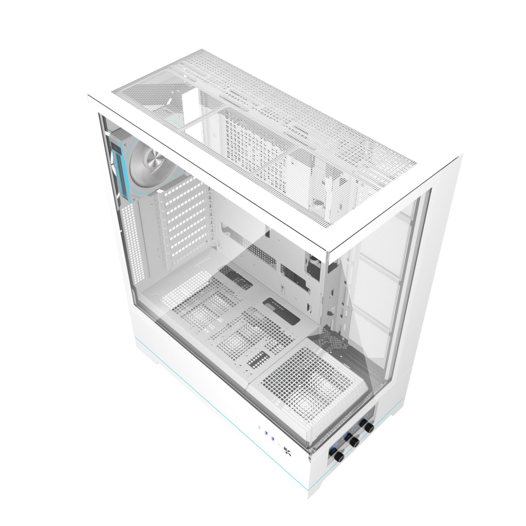 Корпус для ПК DARKFLASH DY451L PRO WHITE - зображення 6