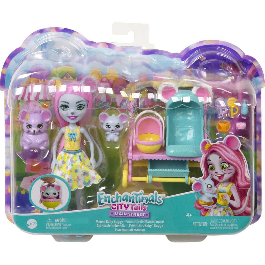 Лялька Enchantimals Родина мишеняти Маурії (HKR57) - зображення 2