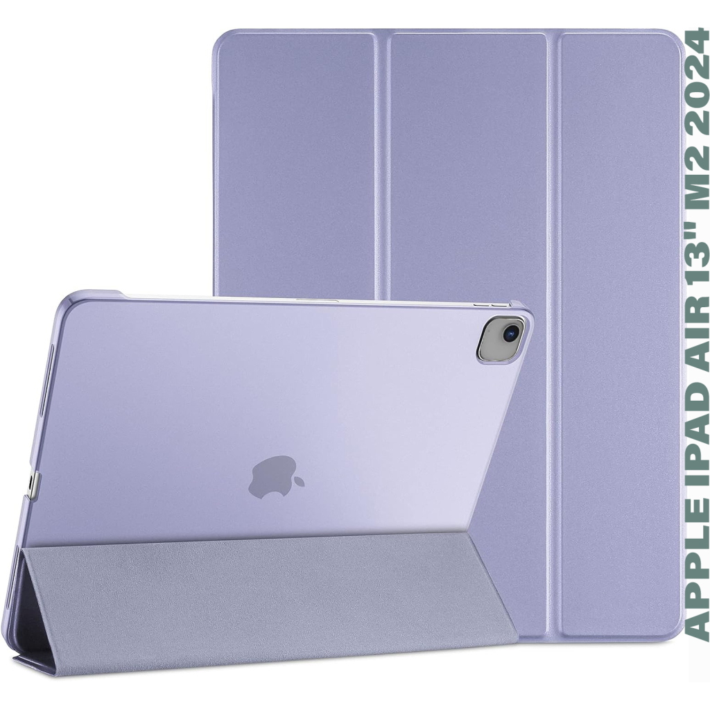 Чохол до планшета BeCover Tri Fold Hard Apple iPad Air 13" M2/M3 (2024/2025) Purple (711725) - зображення 6