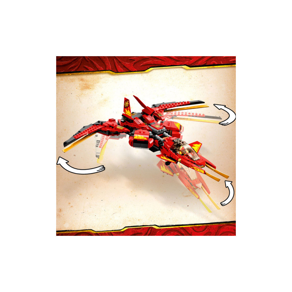Конструктор LEGO NinjaGo Винищувач Кая 513 деталей (71704) - зображення 10