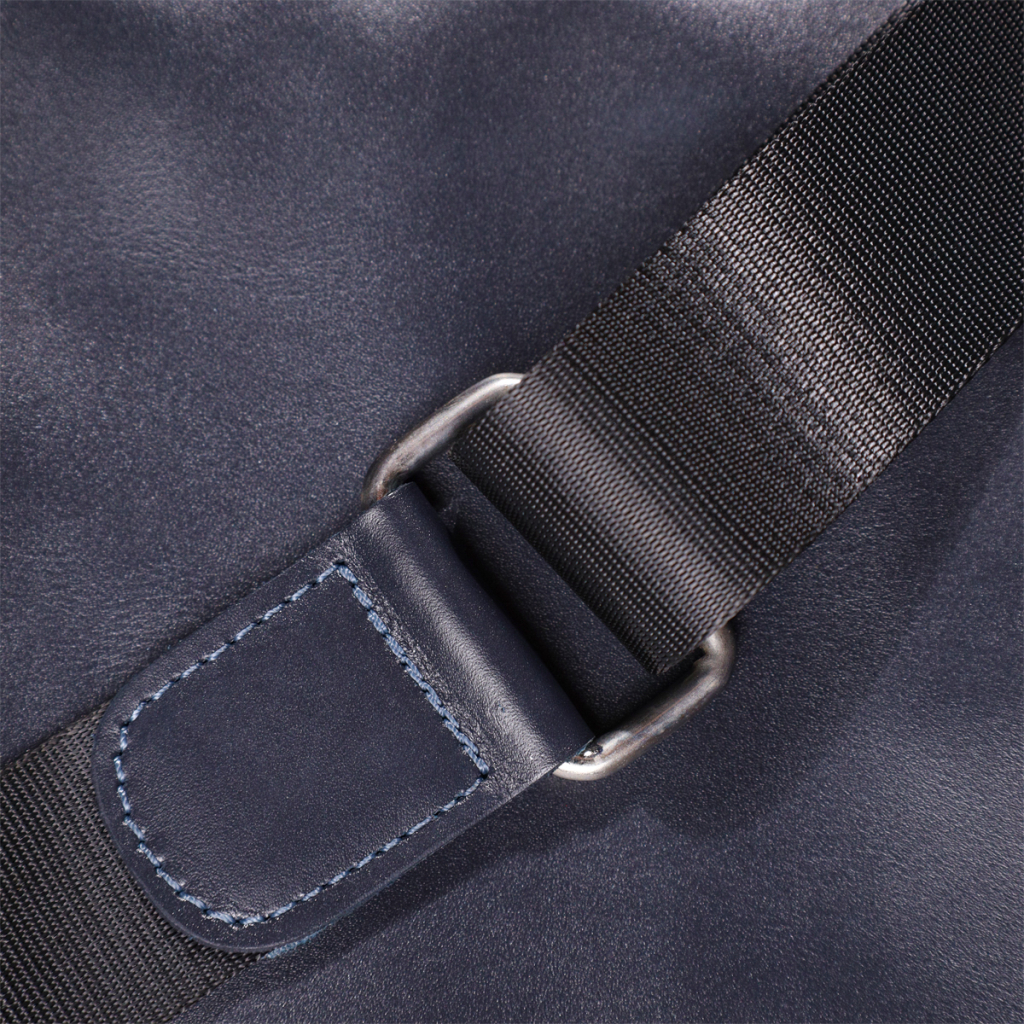 Сумка Shvigel З натуральної шкіри Синя (22142) - зображення 9