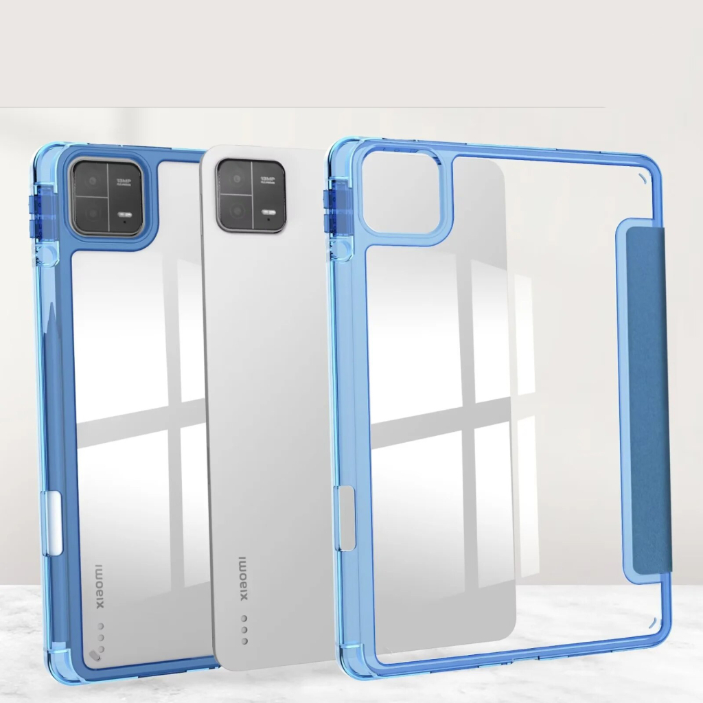 Чохол до планшета BeCover TPU Edge stylus mount Xiaomi Mi Pad 6 / 6 Pro 11" Blue (709559) - зображення 7