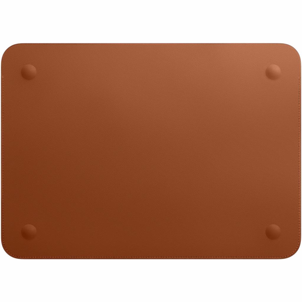 Чохол до ноутбука Apple 12" MacBook Leather Sleeve, Saddle Brown (MQG12ZM/A) - зображення 2