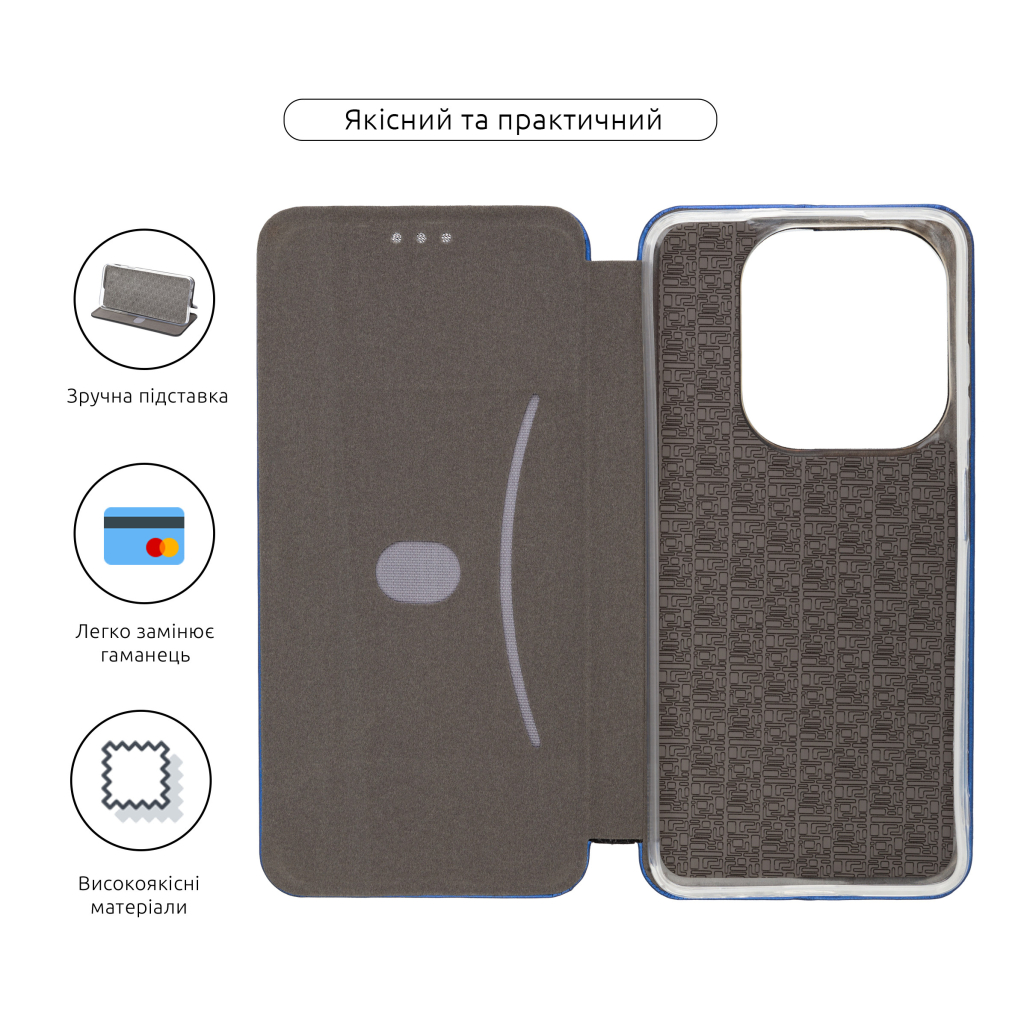 Чохол до мобільного телефона Armorstandart G-Case Infinix Smart 8 Blue (ARM79053) - зображення 3
