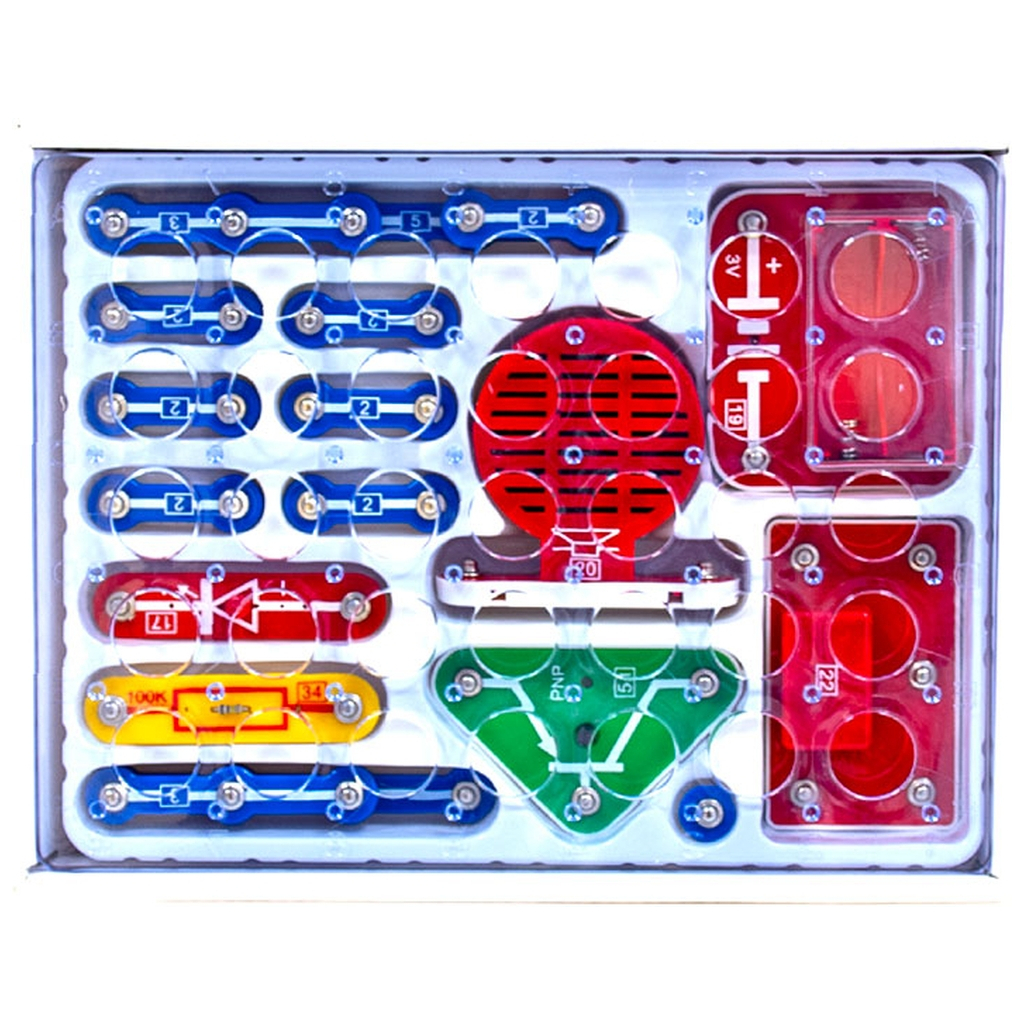 Конструктор DOKA електронний Перші кроки в електроніці (Набір В, 15 схем) (D70710) - зображення 4