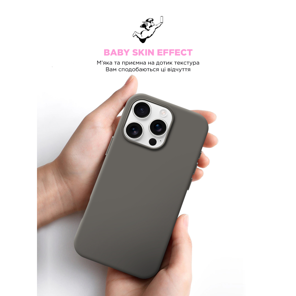 Чохол до мобільного телефона Armorstandart ICON2 MagSafe Apple iPhone 16 Pro Stone Grey (ARM81316) - зображення 8