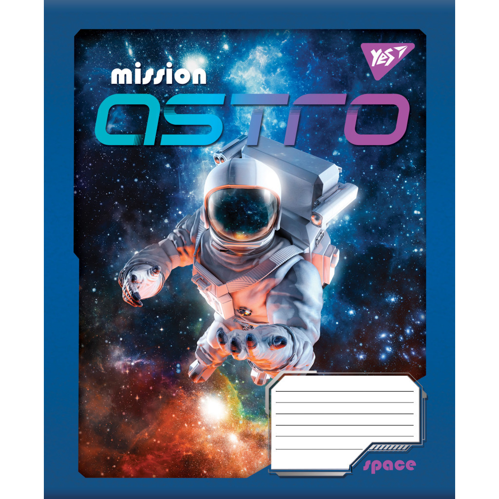 Зошит Yes А5 Space 48 аркушів, клітинка (766447) - зображення 2