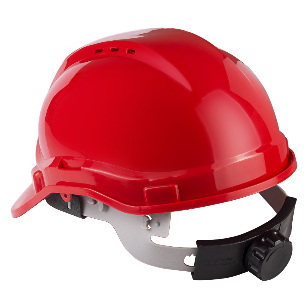 Каска захисна Sigma 8 точок кріплення (червона) (9414511) - зображення 4