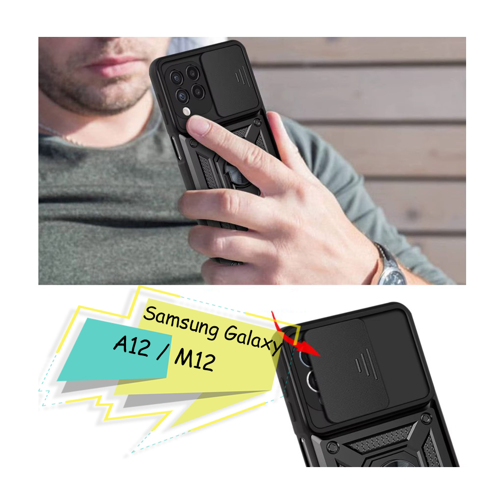 Чохол до мобільного телефона BeCover Military Samsung Galaxy A12 SM-A125 / M12 SM-M125 Black (705640) - зображення 5