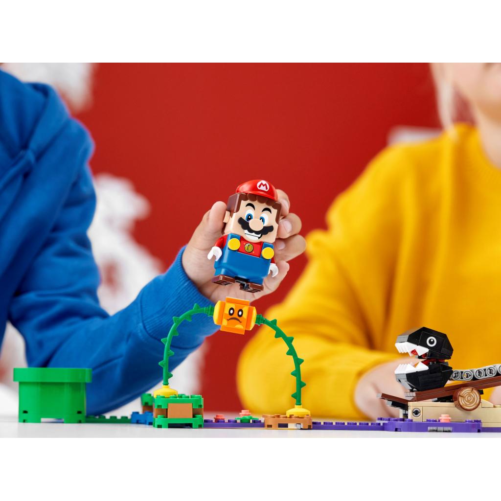 Конструктор LEGO Super Mario Зустріч у джунглях з Кусакою на ланцюгу (71381) - зображення 10