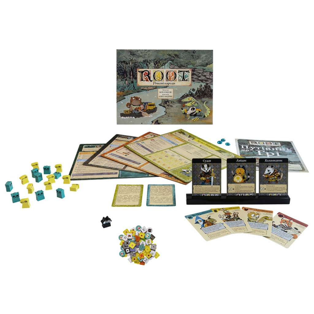 Настільна гра Kilogames Root. Річкові народи, укр (доповнення) (Root: The Riverfolk Expansion) (KG-1910) - изображение 2