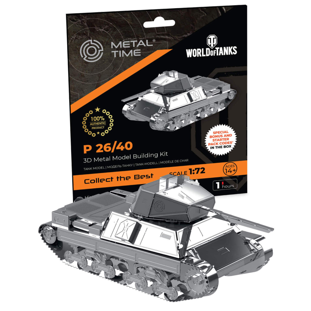 Конструктор Metal Time колекційна модель P 26/40 (MT062) - зображення 1