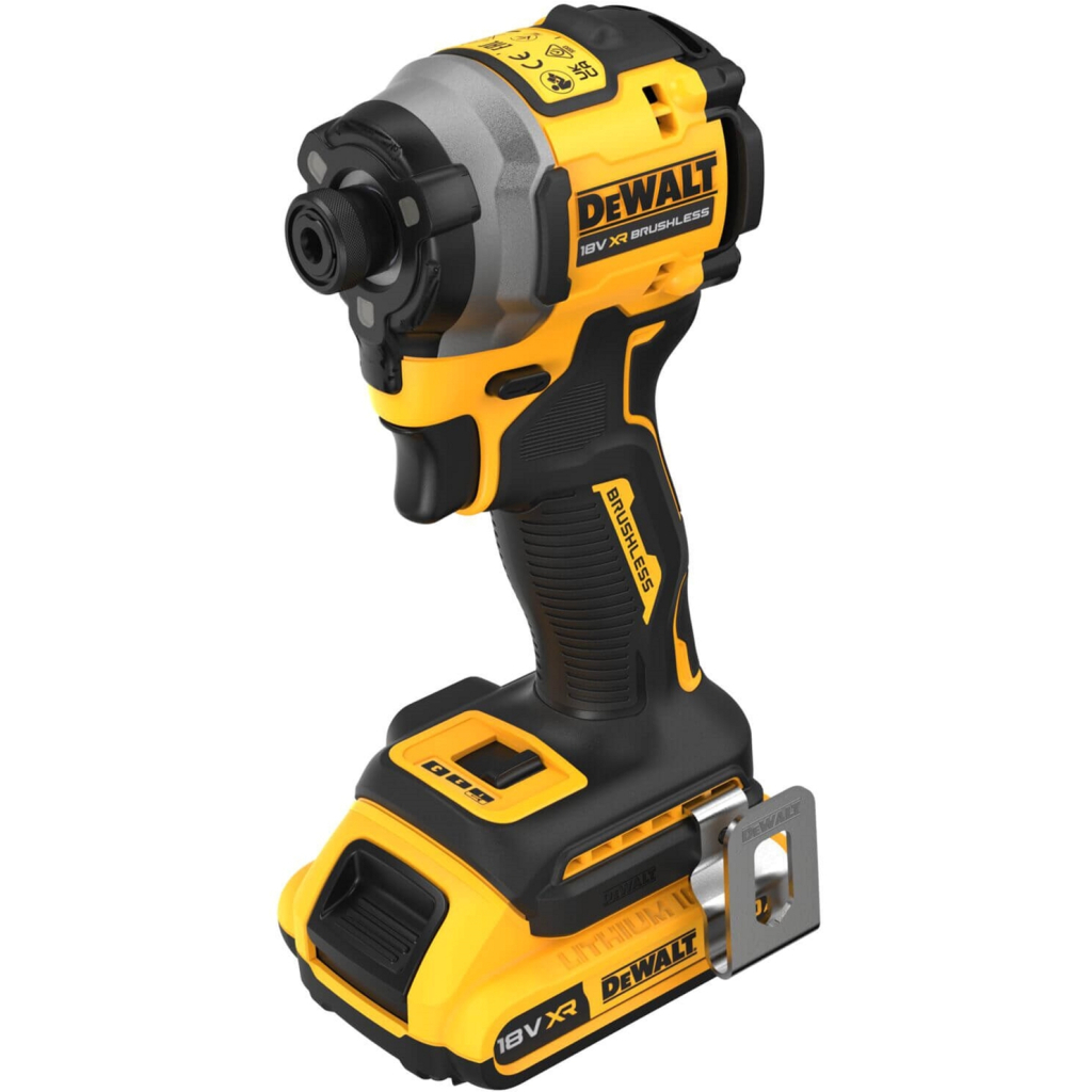 Шуруповерт DeWALT ударний 18 В XR Li-Ion, 2x2Ah, 206 Нм, 2 Аг, 3250 об/хв, TSTAK (DCF850D2T) - зображення 3