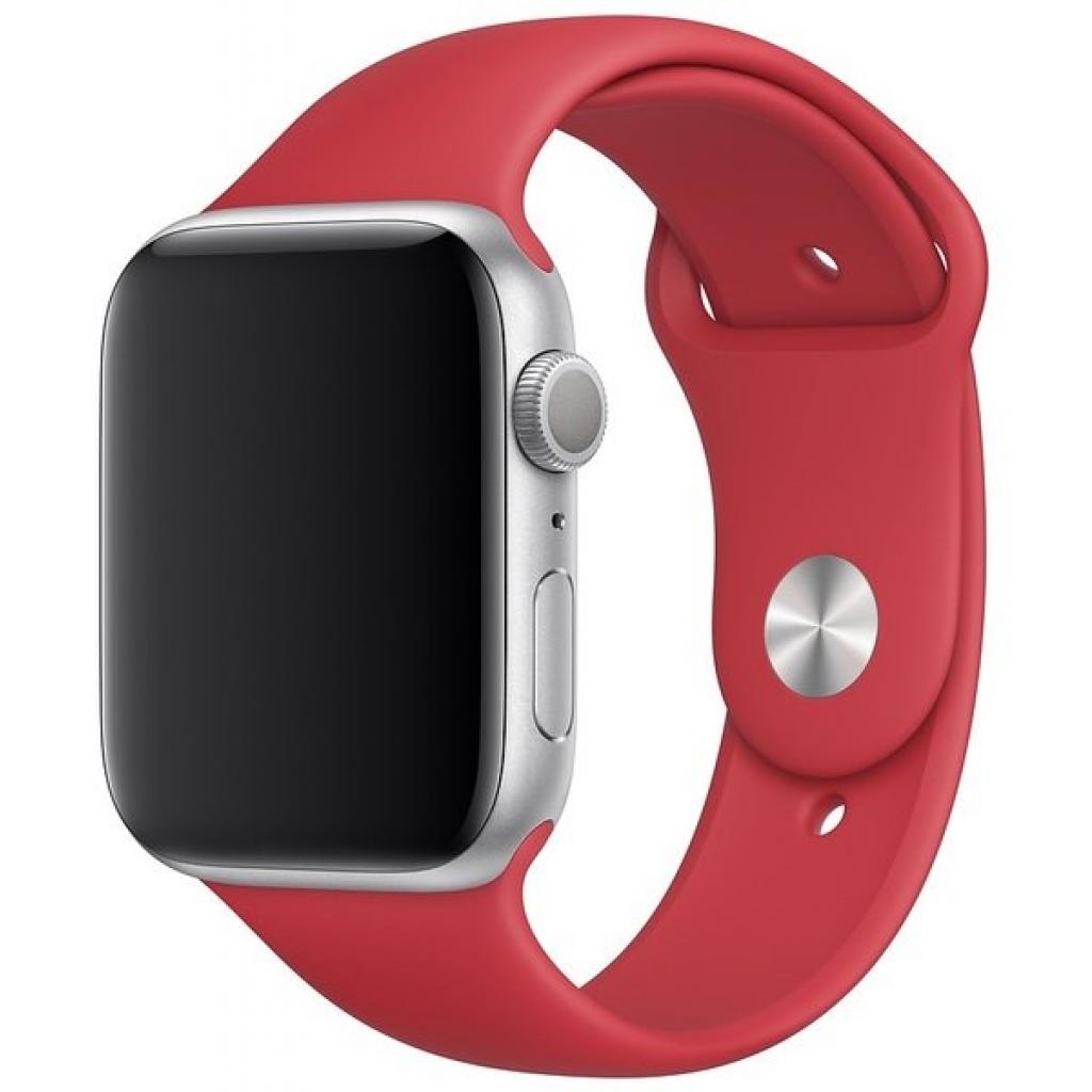 Ремінець до смарт-годинника Apple 44mm Sport Band Red - S/M & M/L (MU9N2ZM/A) - зображення 1