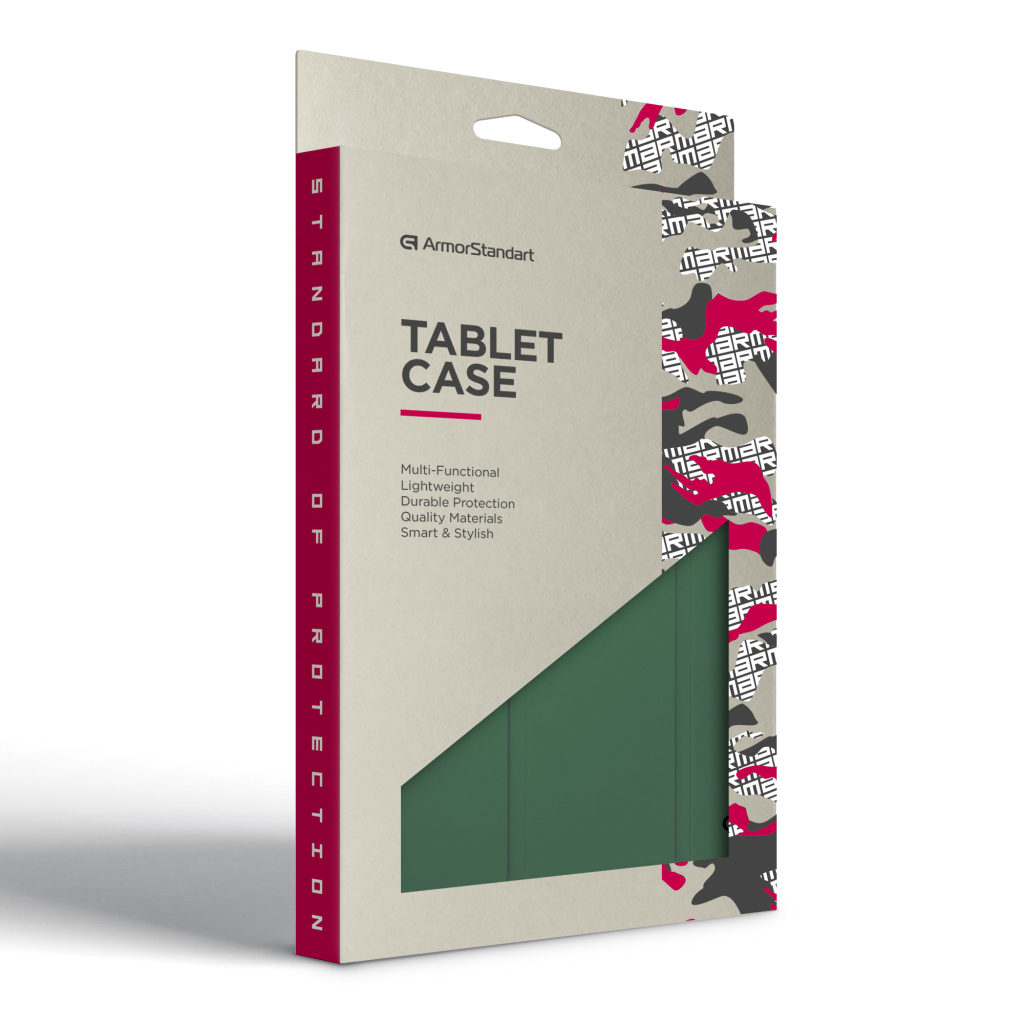 Чохол до планшета Armorstandart Flex Case Xiaomi Redmi Pad 2 Dark Green (ARM86101) - зображення 3