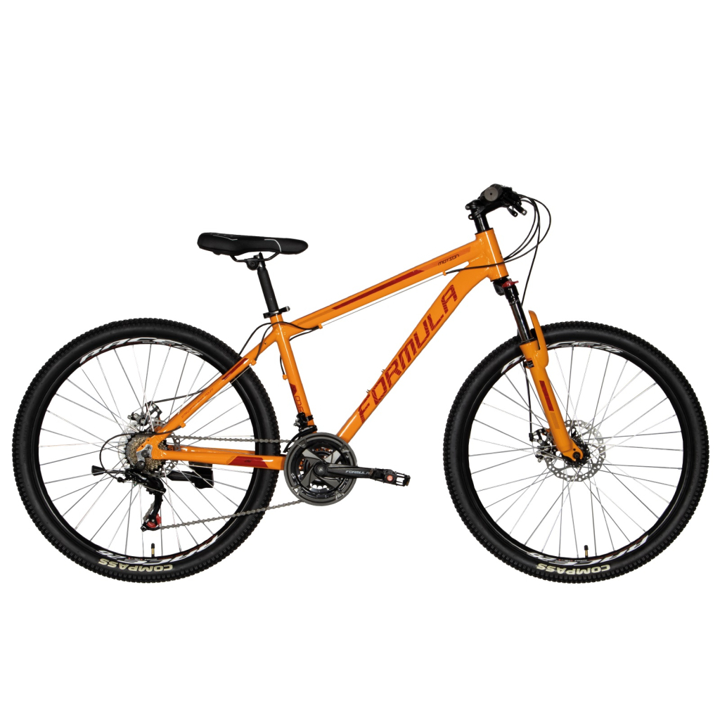 Велосипед Formula 26" Motion AM DD рама-16" Al помаранчевий 2024 (OPS-FR-26-752) - зображення 1