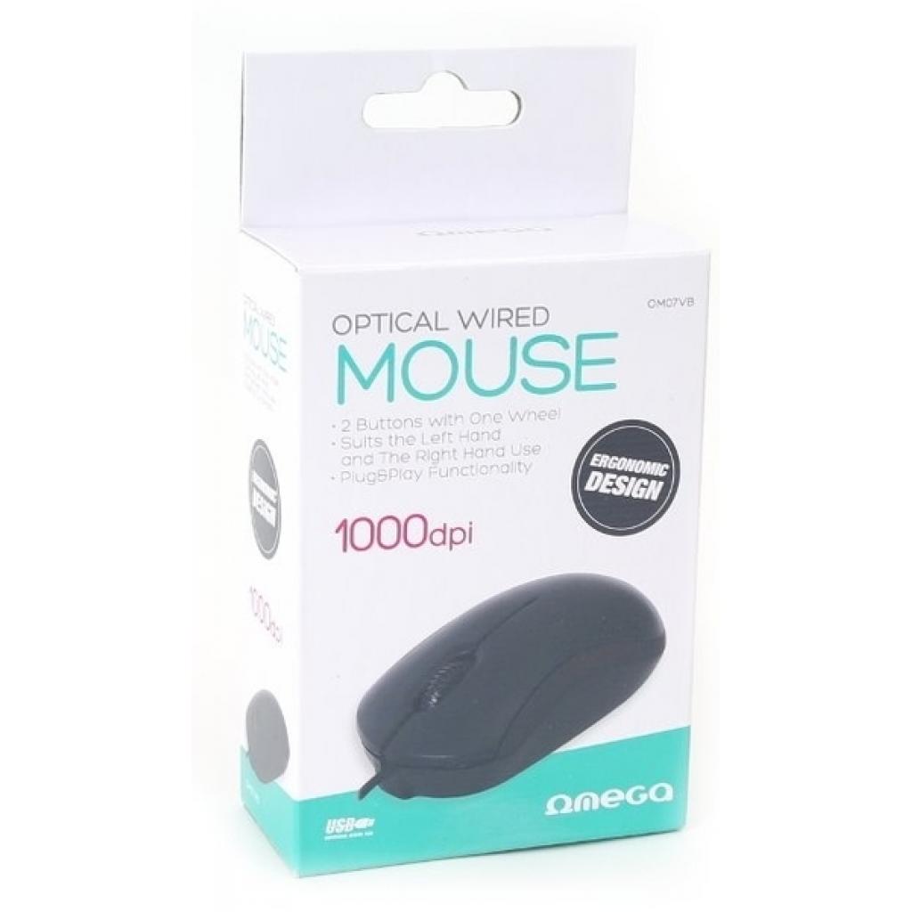Мишка Omega OM-07 3D optical black (OM07VB) - зображення 4
