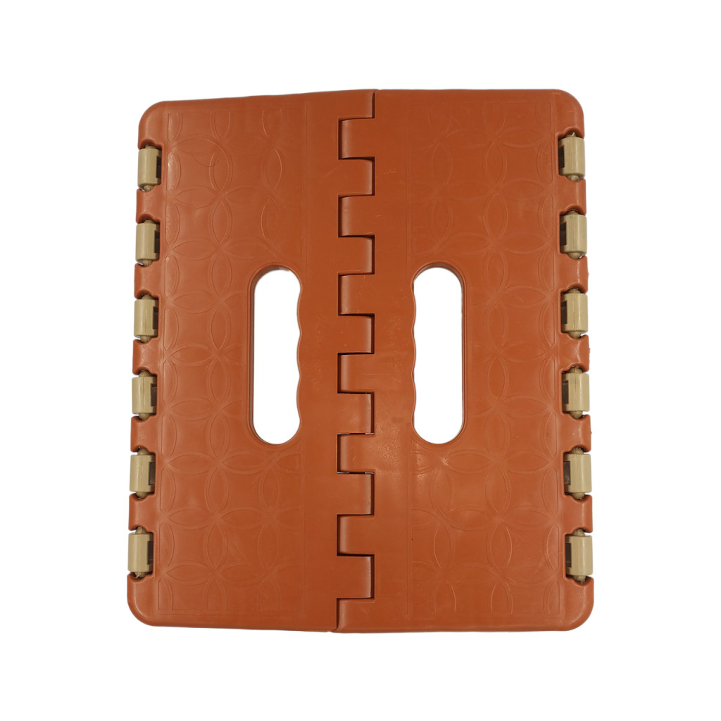 Стілець складаний Planet 45 см коричневий-бежевий (10716) - зображення 5