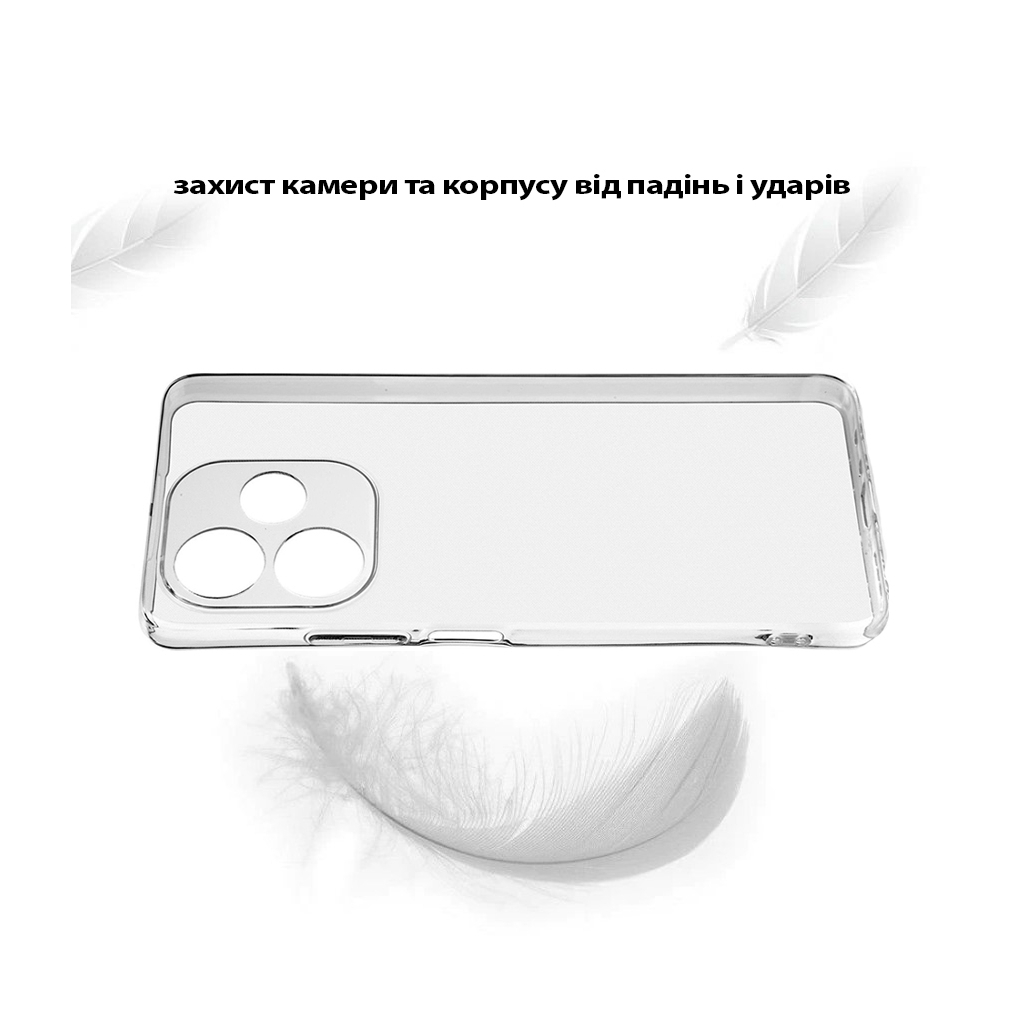 Чохол до мобільного телефона BeCover Silicone Oppo A5 Pro 4G/5G Transparent (713787) - зображення 4