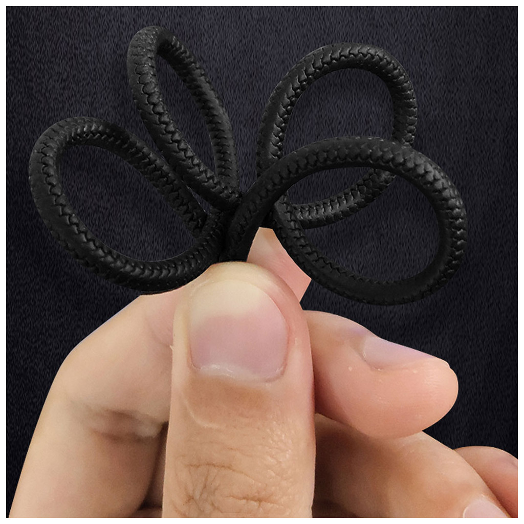 Дата кабель USB 2.0 AM to Lightning 1.0m led black ColorWay (CW-CBUL034-BK) - зображення 7