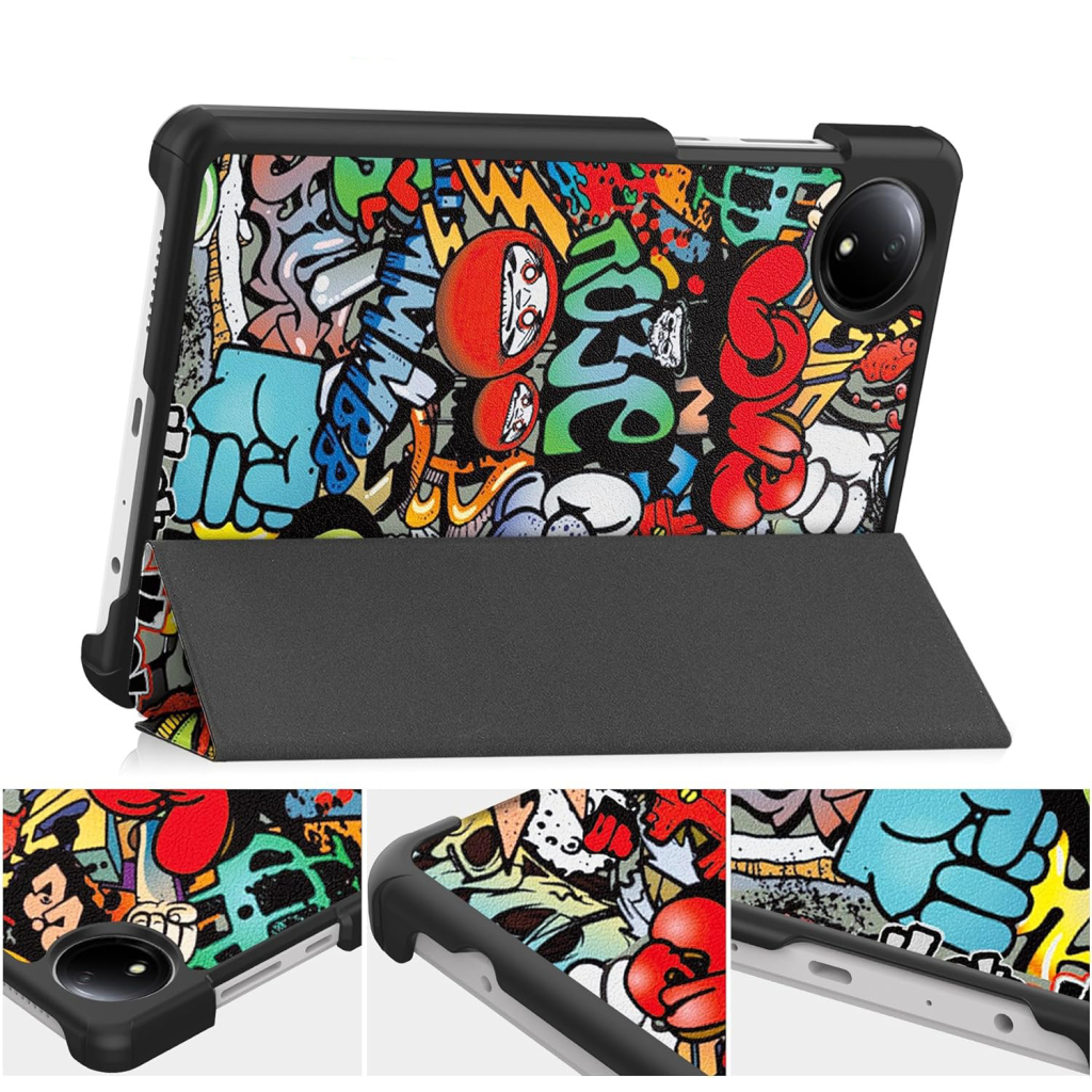 Чохол до планшета BeCover Smart Case Xiaomi Redmi Pad SE 8.7" Graffiti (711913) - зображення 3